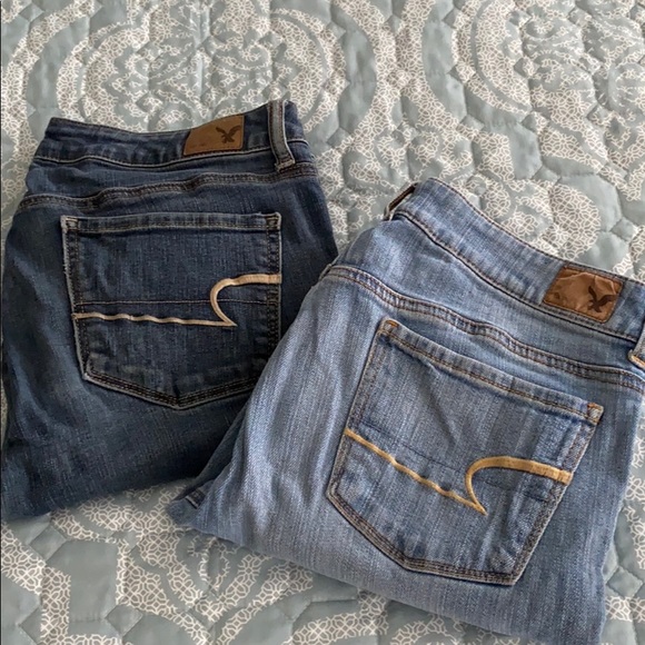 American Eagle Outfitters Denim - 2 pair/American Eagle, ladie’s jeans, size 8 short